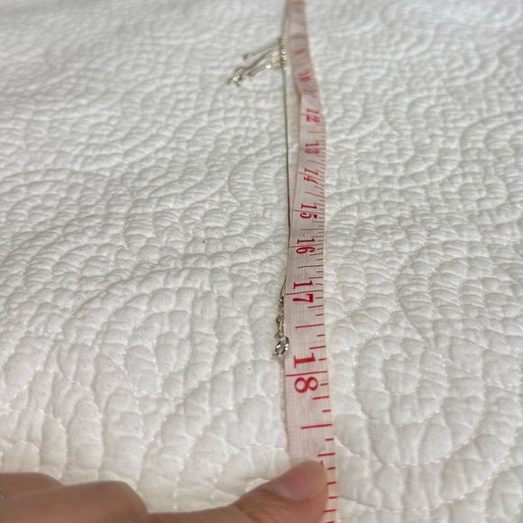 Elegant Silver .925 Necklace and earrings - Picture 5 of 7